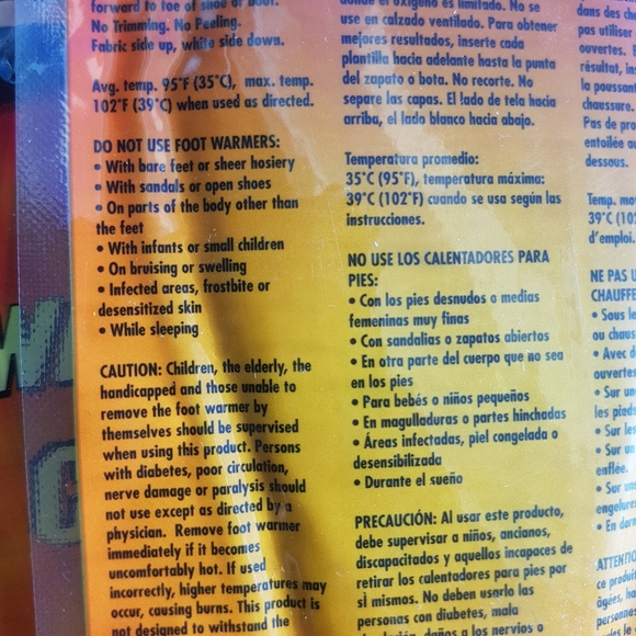 {FWP} [GRABBER] Foot Warmers and Hand Warmers - Picture 3 of 9